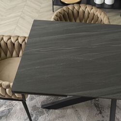 Masa extensibila Mebel Elite Bruno 78x160/240 (Black) Thumb