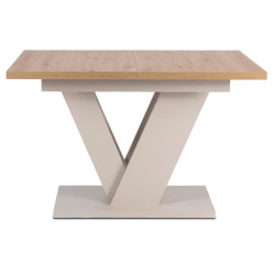 Стол раскладной Mebel Elite Clark 120-160 (Artisan Oak/Cashmere) Thumb