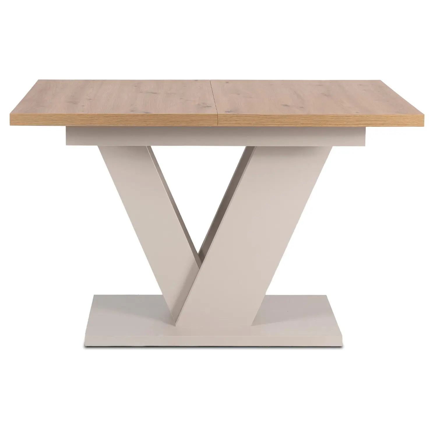 Стол раскладной Mebel Elite Clark 120-160 (Artisan Oak/Cashmere) - 5