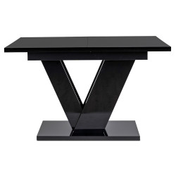 Masa extensibila Mebel Elite Clark 120/160 (Black Gloss) Thumb
