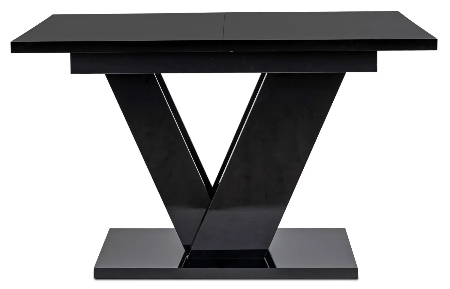 Masa extensibila Mebel Elite Clark 120/160 (Black Gloss) - 4