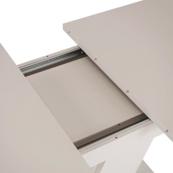 Стол раскладной Mebel Elite Clark 120-160 (Cashmere) Thumb