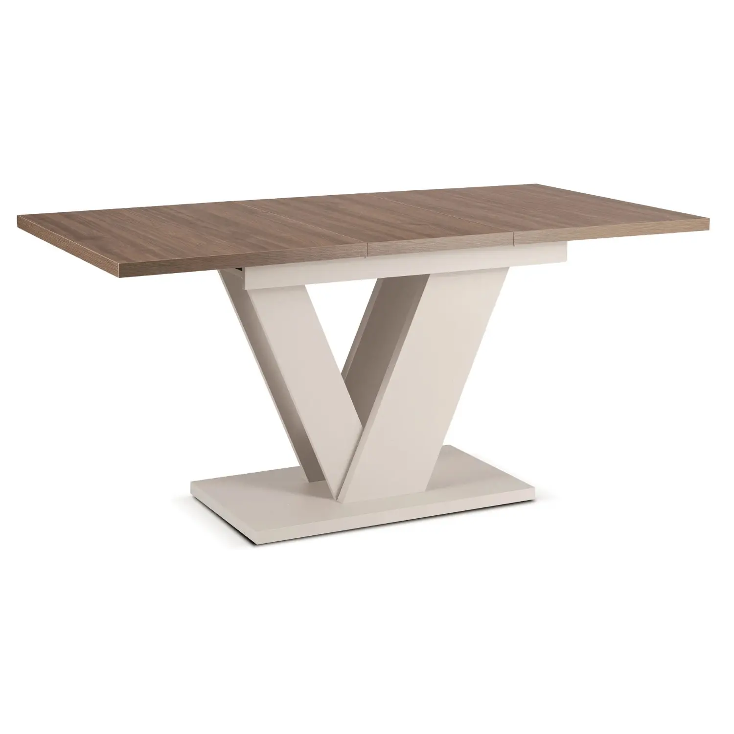 Стол раскладной Mebel Elite Clark 120-160 (Walnut/Cashmere) - 4
