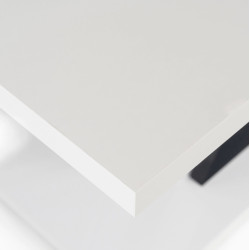 Стол раскладной Mebel Elite Clark 120/160 (White/Black) Thumb