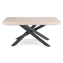 Masa extensibila Mebel Elite Hampton 160-240 (Cashmere/Black) Thumb
