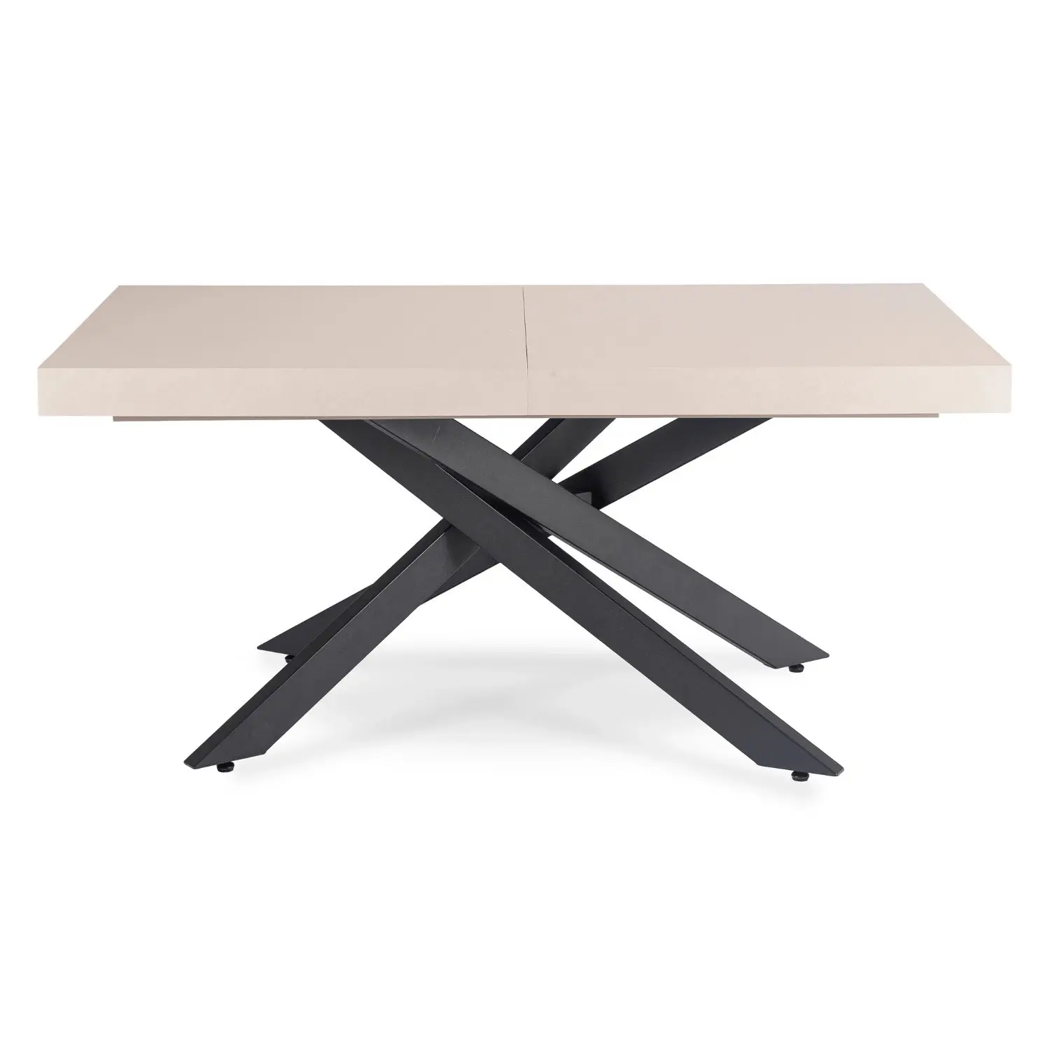 Masa extensibila Mebel Elite Hampton 160-240 (Cashmere/Black) - 5