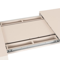 Masa extensibila Mebel Elite Hampton 160-240 (Cashmere/Black) Thumb