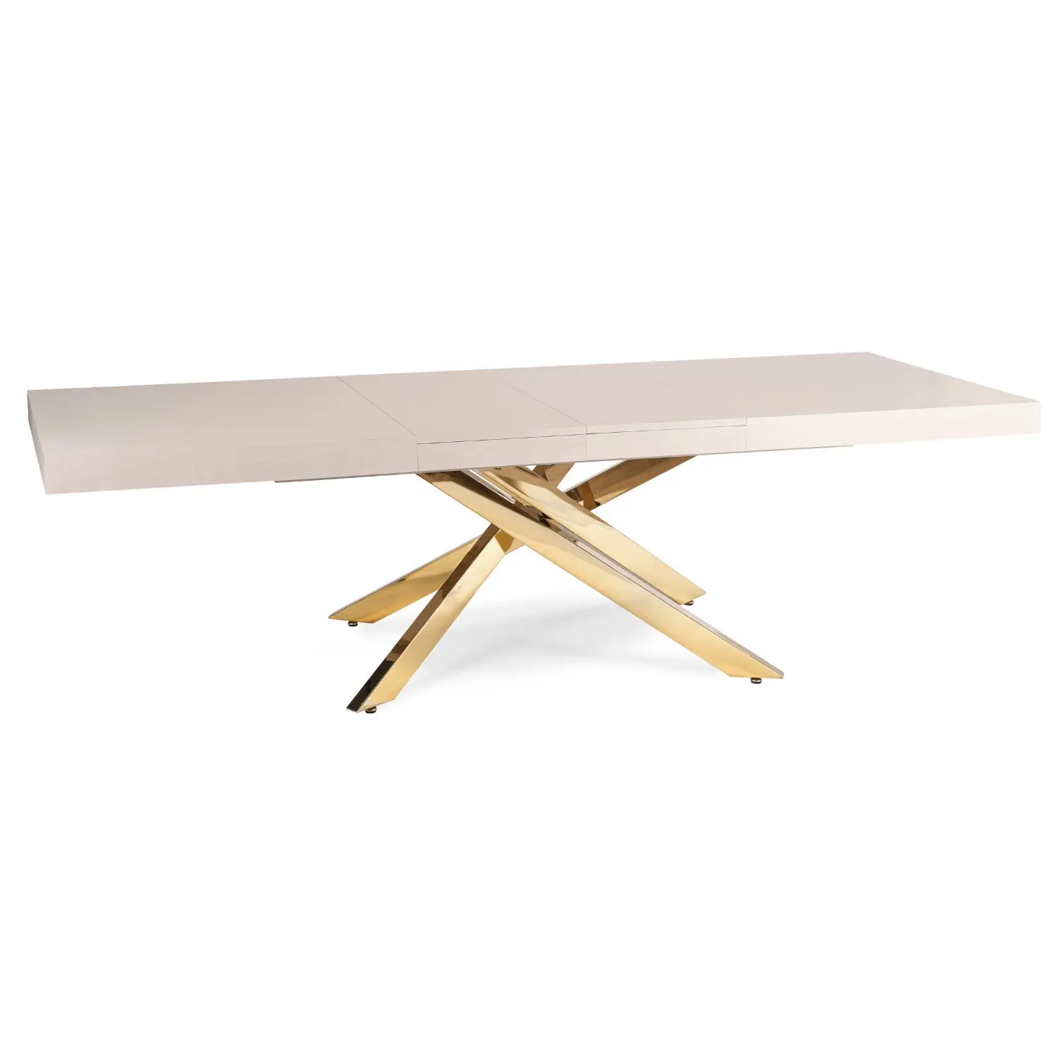 Masa extensibila Mebel Elite Hampton 160-240 (Cashmere/Gold) - 5