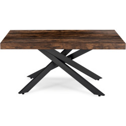 Стол раскладной Mebel Elite Hampton 160/240 (Rustic Oak/Black) Thumb