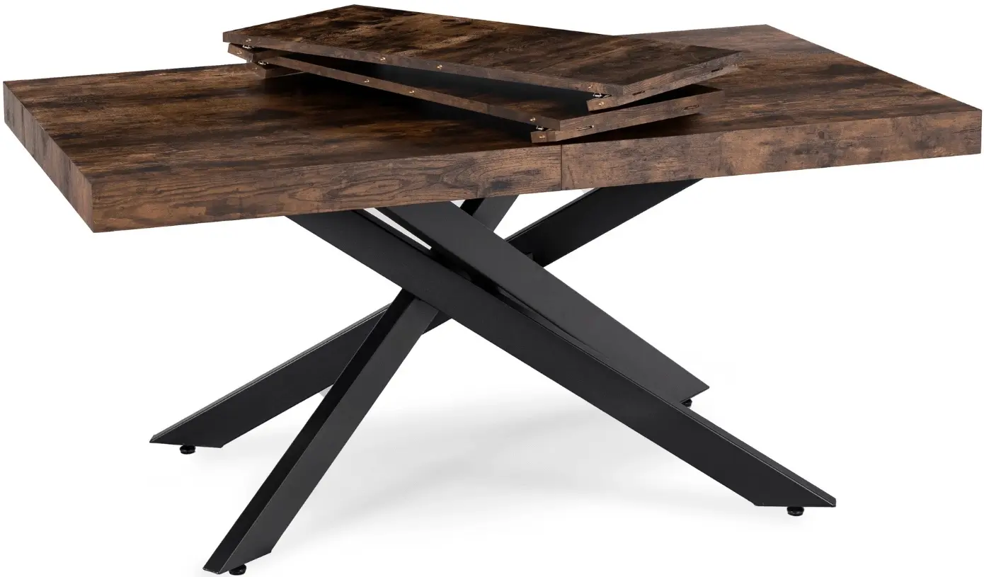 Стол раскладной Mebel Elite Hampton 160/240 (Rustic Oak/Black) - 3
