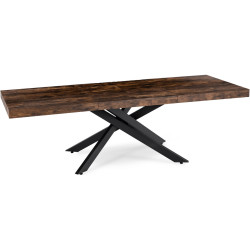 Стол раскладной Mebel Elite Hampton 160/240 (Rustic Oak/Black) Thumb