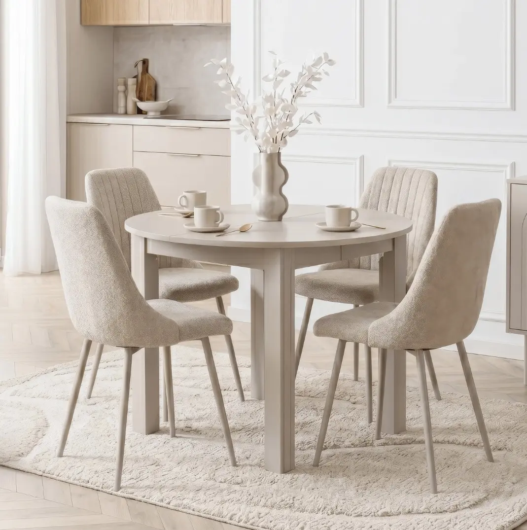 Стол раскладной Mebel Elite Harry 102/142 (Cashmere)