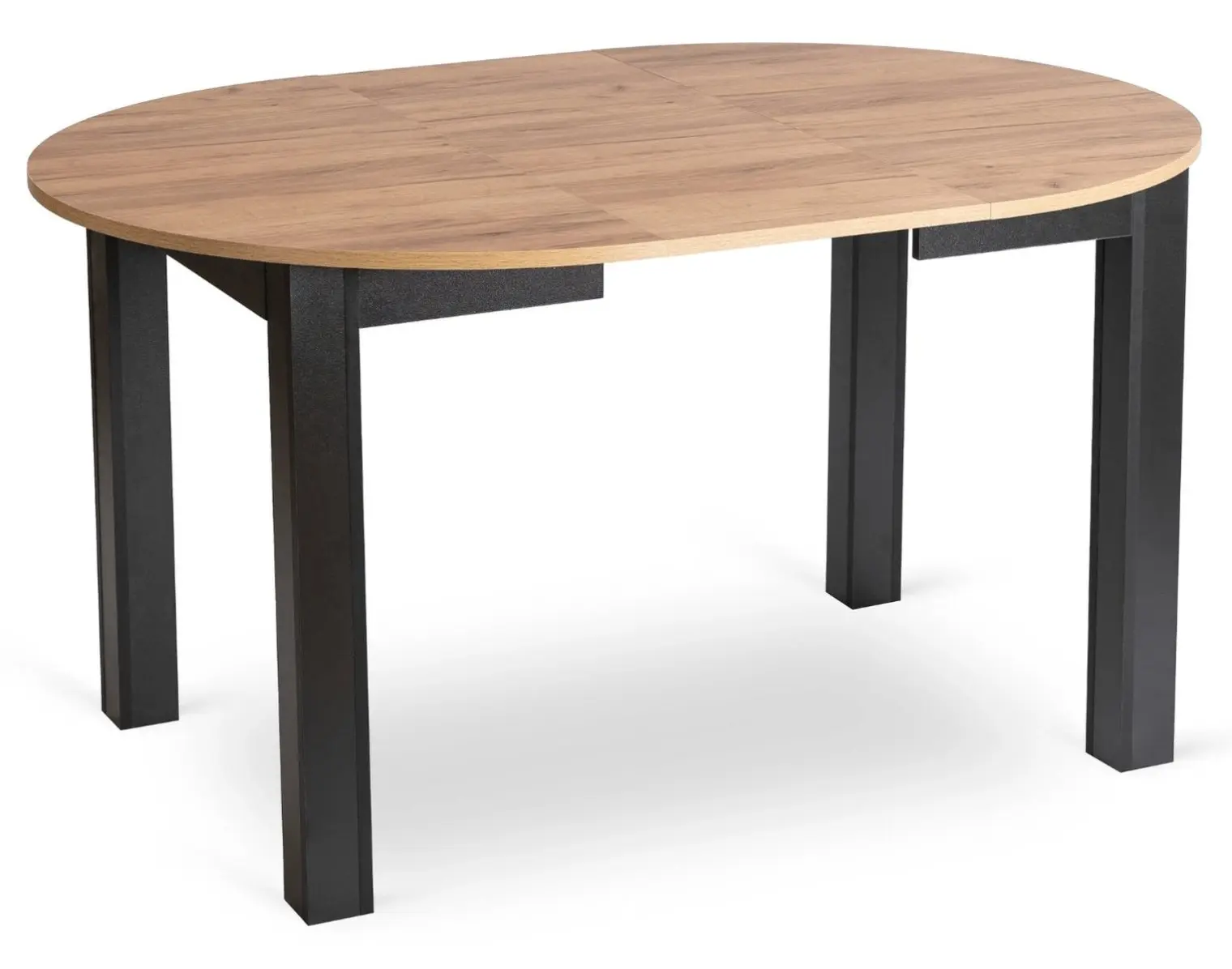 Стол раскладной Mebel Elite Harry 102/142 (Craft Oak/Black)