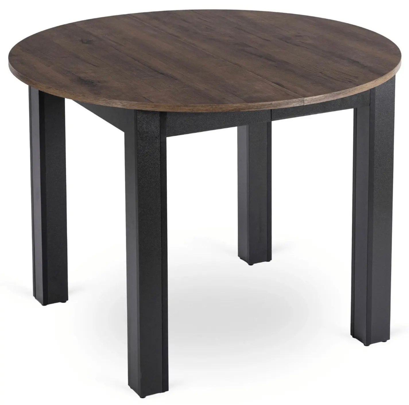 Стол раскладной Mebel Elite Harry 102/142 (Walnut/Black) - 2