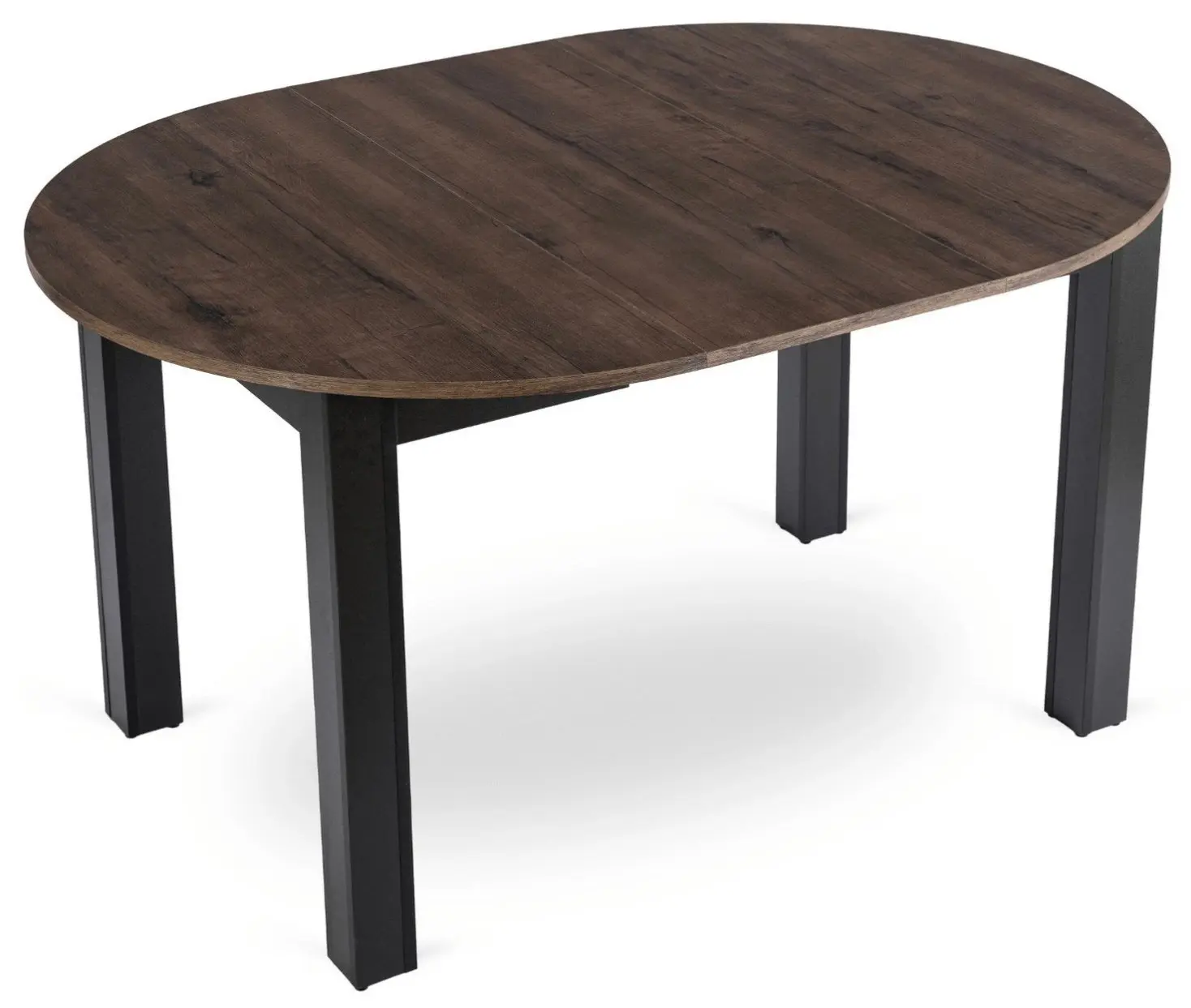 Стол раскладной Mebel Elite Harry 102/142 (Walnut/Black) - 3