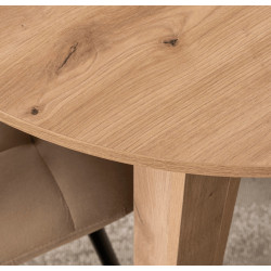Стол раскладной Mebel Elite Harry 92/132 (Artisan Oak) Thumb