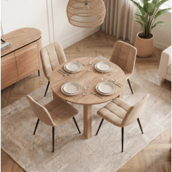 Стол раскладной Mebel Elite Harry 92/132 (Artisan Oak) Thumb