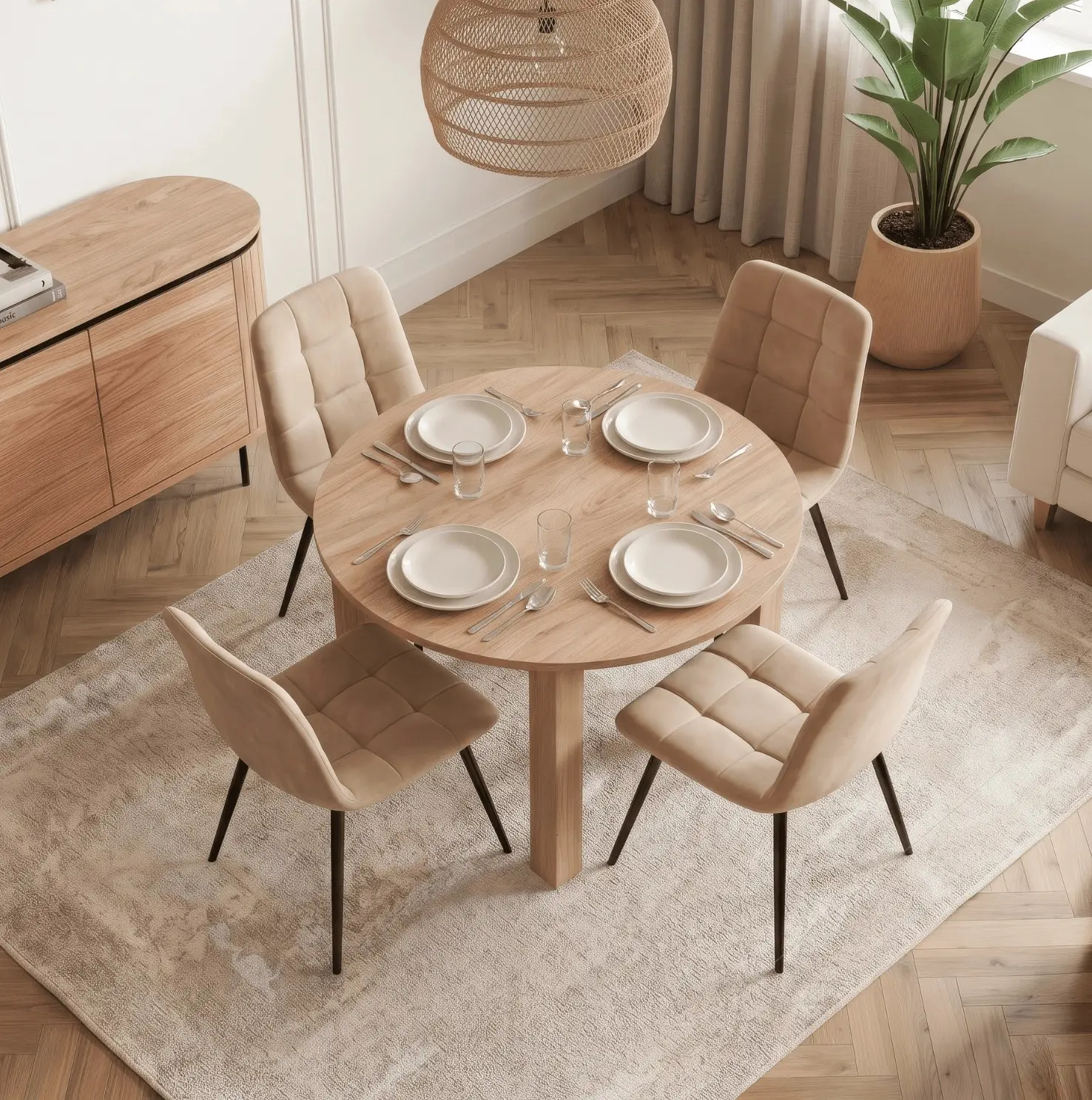 Стол раскладной Mebel Elite Harry 92/132 (Artisan Oak) - 9