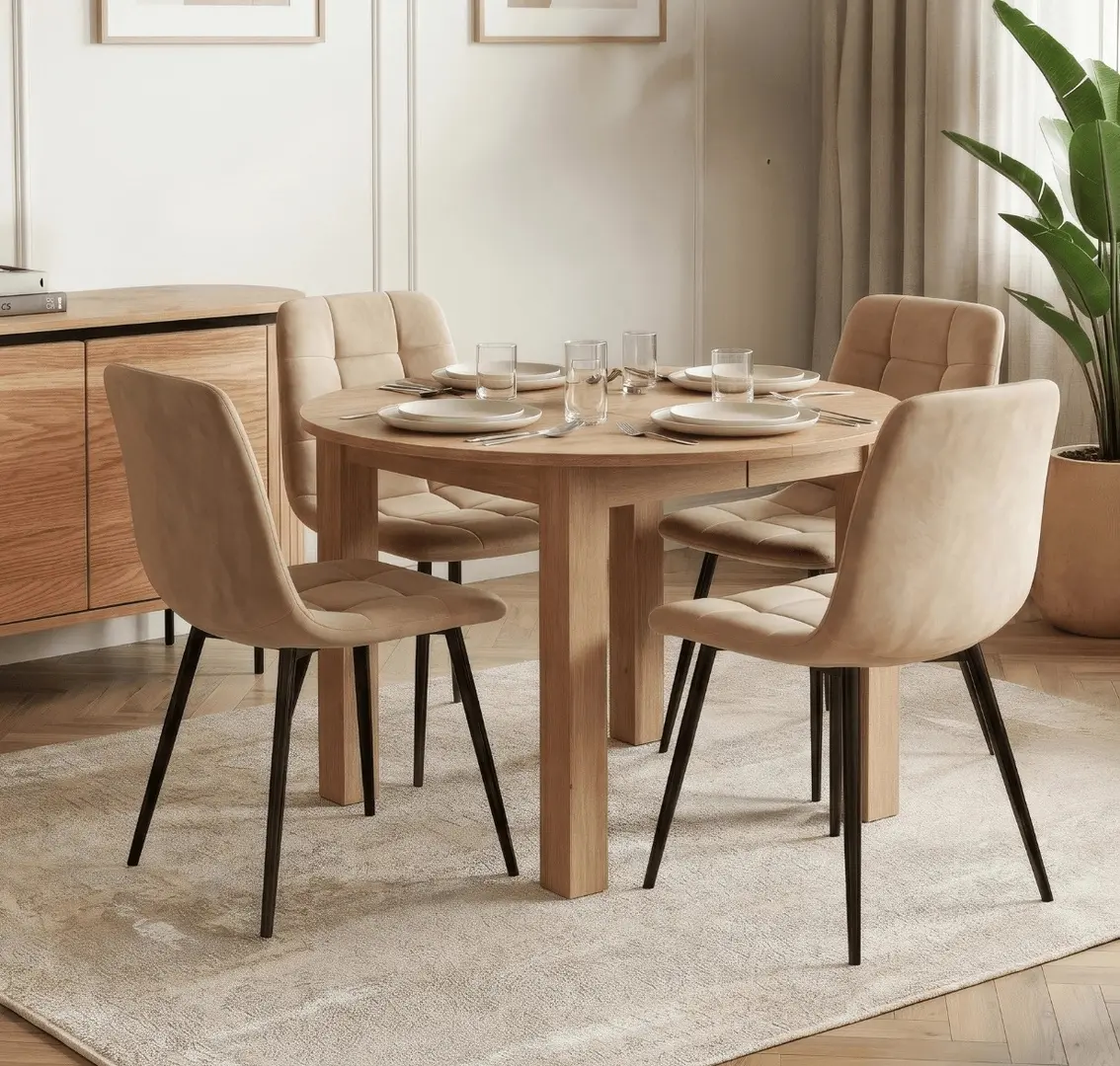 Стол раскладной Mebel Elite Harry 92/132 (Artisan Oak)