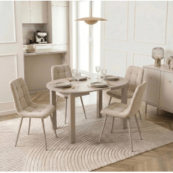 Стол раскладной Mebel Elite Harry 92/132 (Cashmere) Thumb
