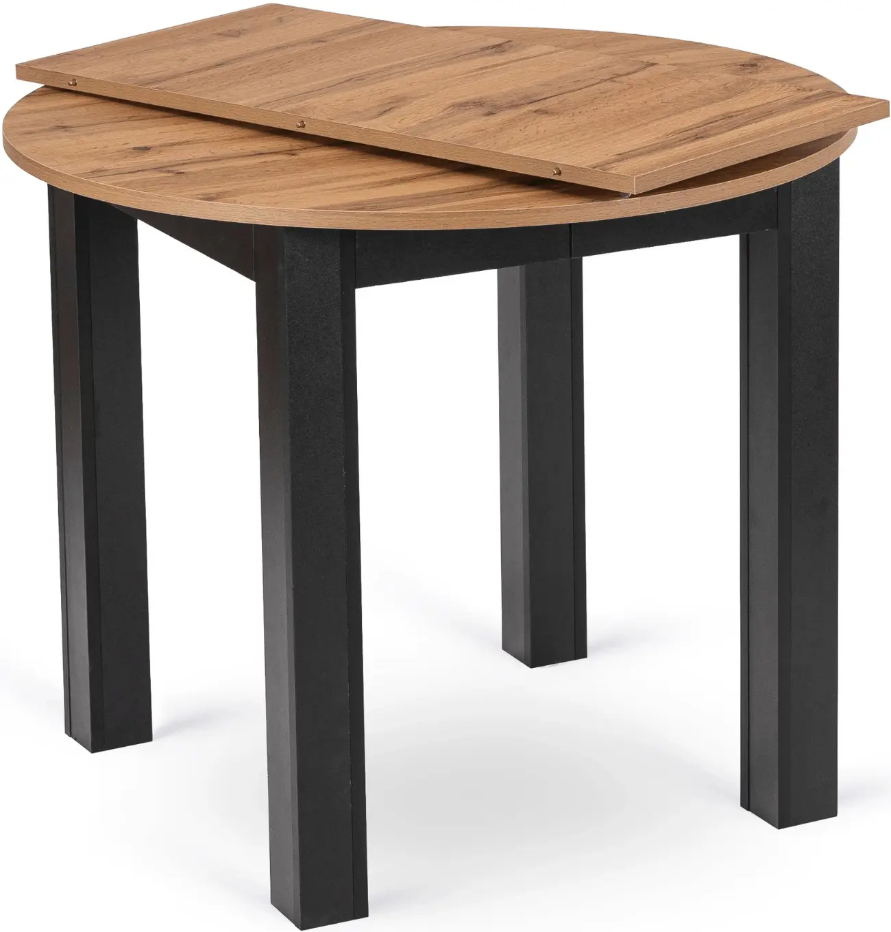 Стол раскладной Mebel Elite Harry 92/132 (Craft Oak/Black) - 3
