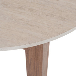 Masa extensibila Mebel Elite James 103-223 (Travertine/Nice Walnut) Thumb