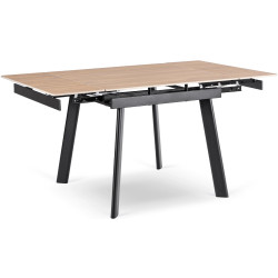 Стол раскладной Mebel Elite Lares 90/150 (Oak/Black) Thumb