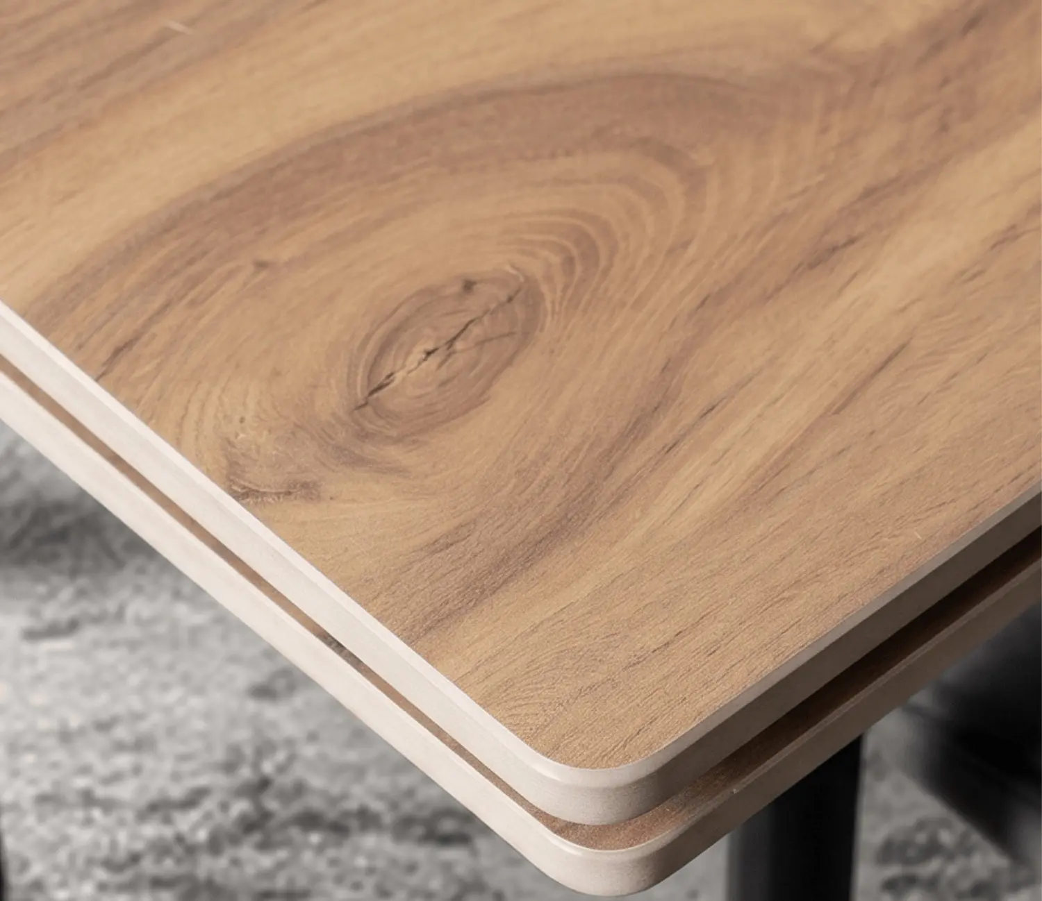 Стол раскладной Mebel Elite Lares 90/150 (Oak/Black) - 6