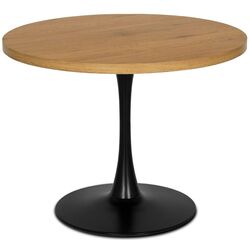 Masa Mebel Elite Lino 100 (Craft Oak Golden/Black) Thumb