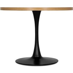 Masa Mebel Elite Lino 100 (Craft Oak Golden/Black) Thumb