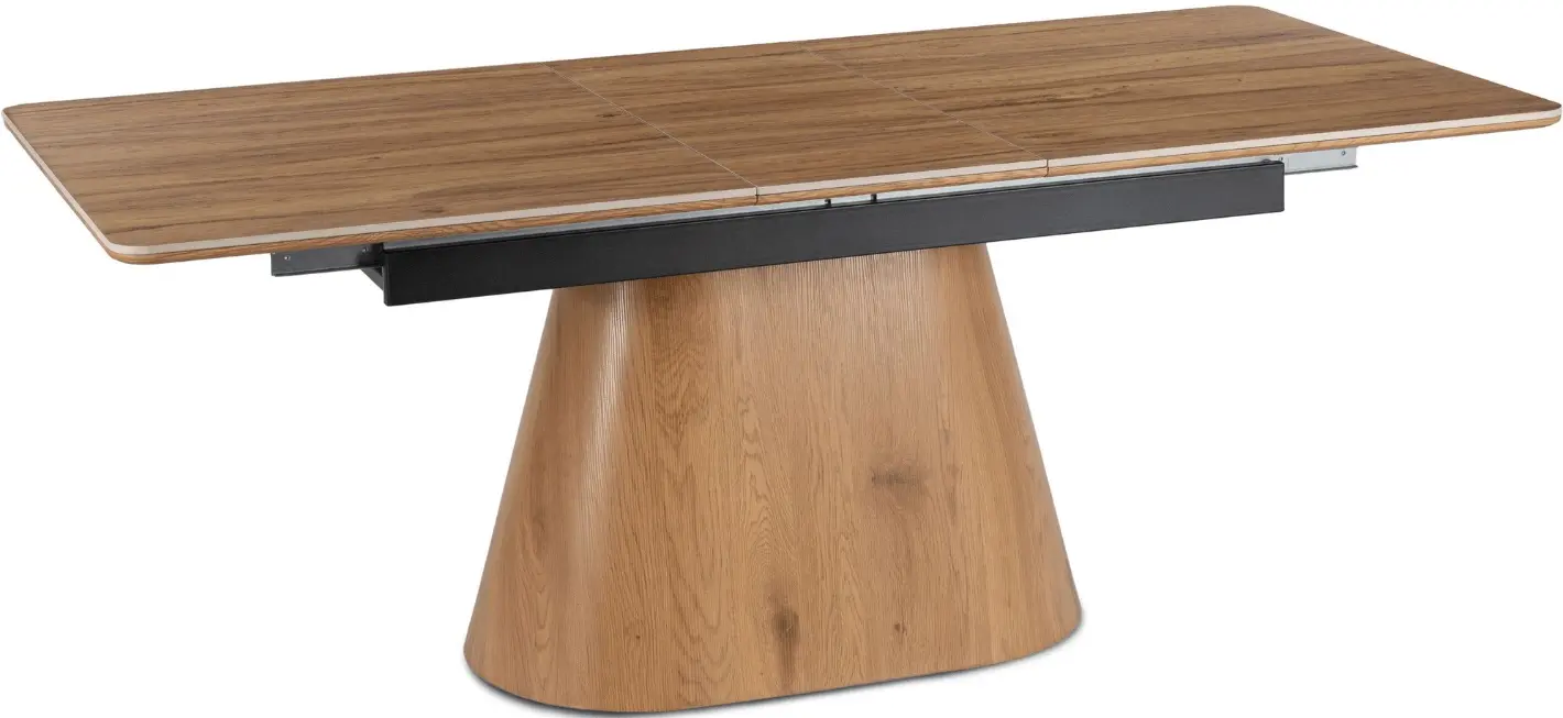Стол раскладной Mebel Elite Lizbona 160/200 (Walnut/Black) - 3