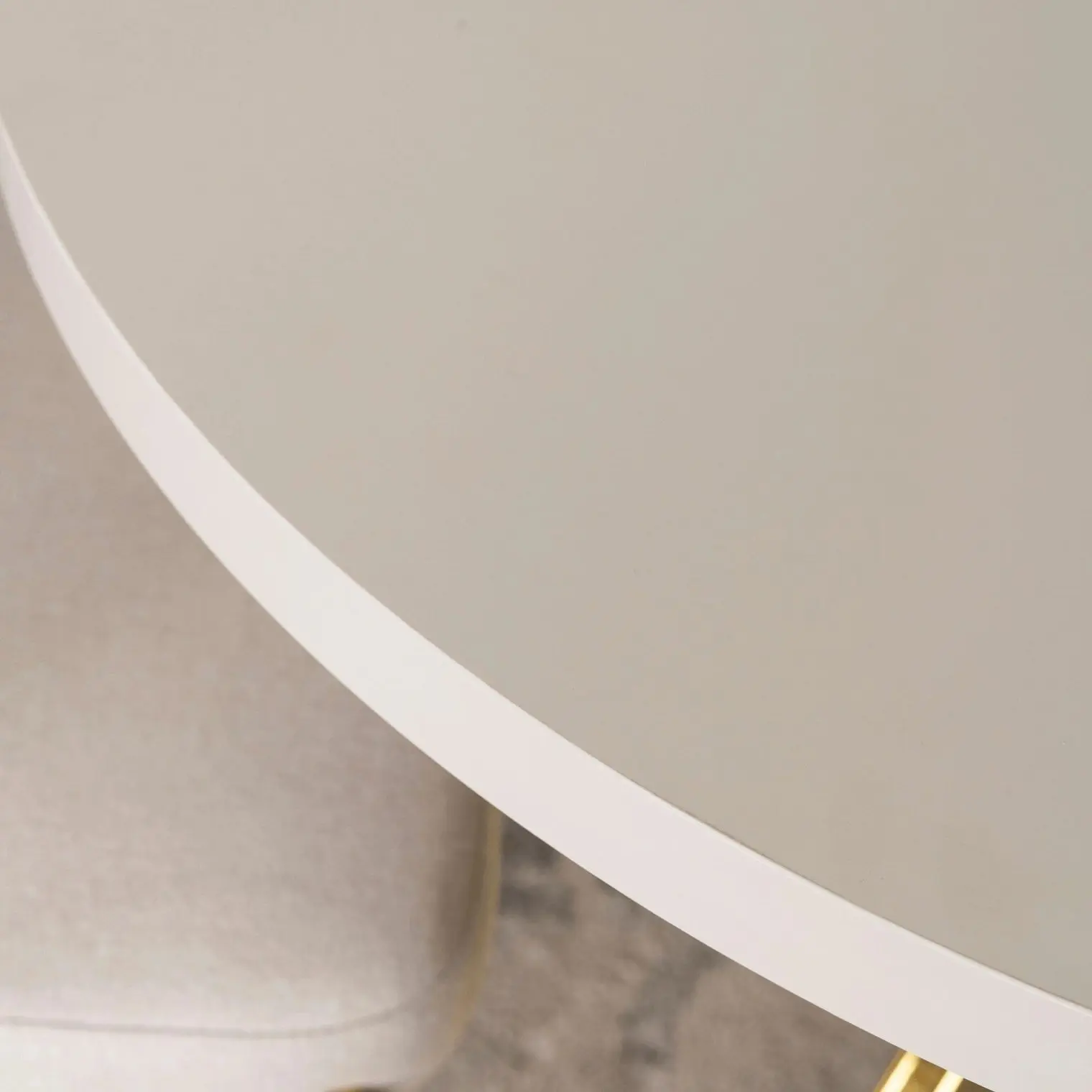 Стол раскладной Mebel Elite Lugo 90-190 (Cashmere/Gold) - 7