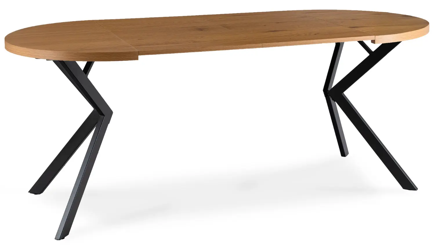Стол раскладной Mebel Elite Lugo 90-190 (Golden Oak/Back) - 4