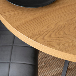 Стол раскладной Mebel Elite Lugo 90-190 (Golden Oak/Back) Thumb