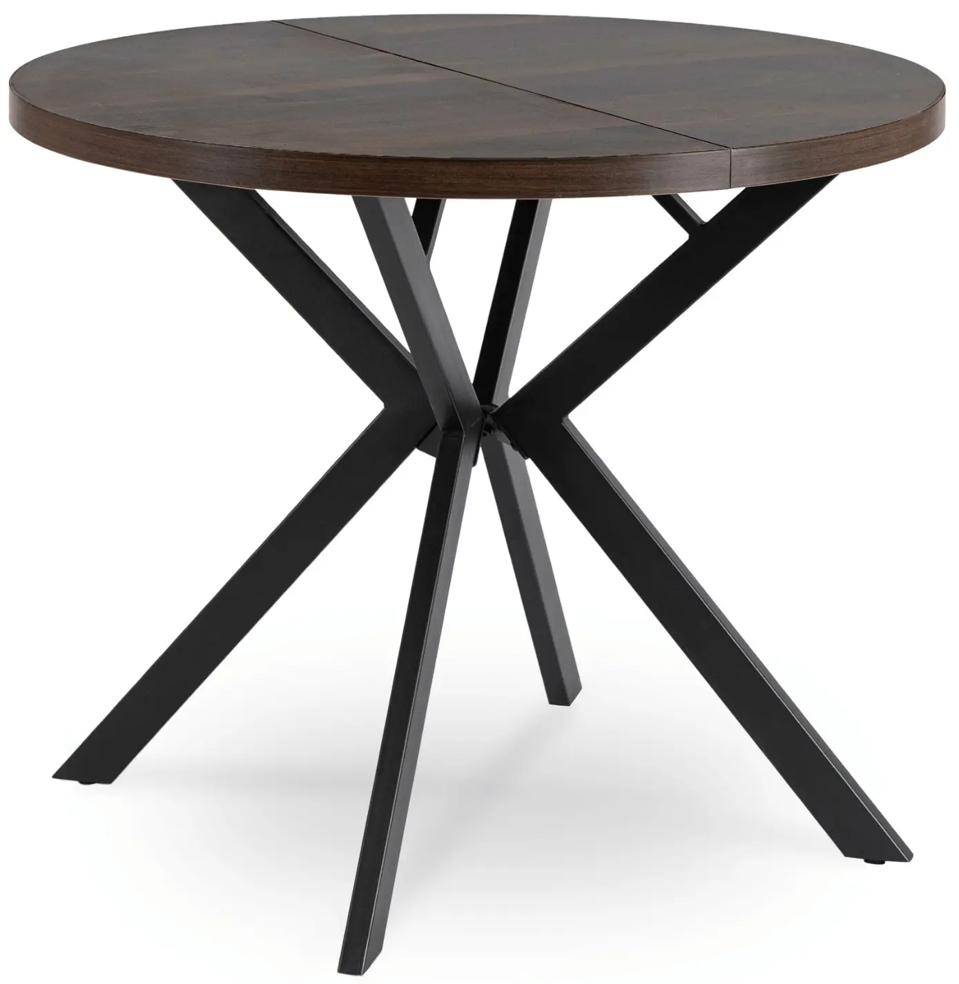 Стол раскладной Mebel Elite Lugo 90-190 (Walnut/Back) - 2