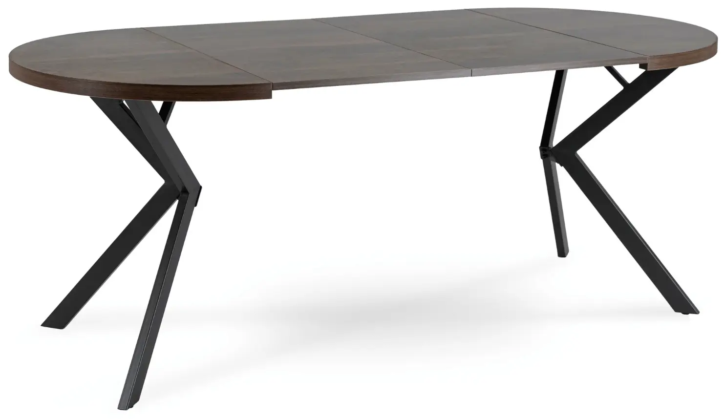 Стол раскладной Mebel Elite Lugo 90-190 (Walnut/Back) - 4