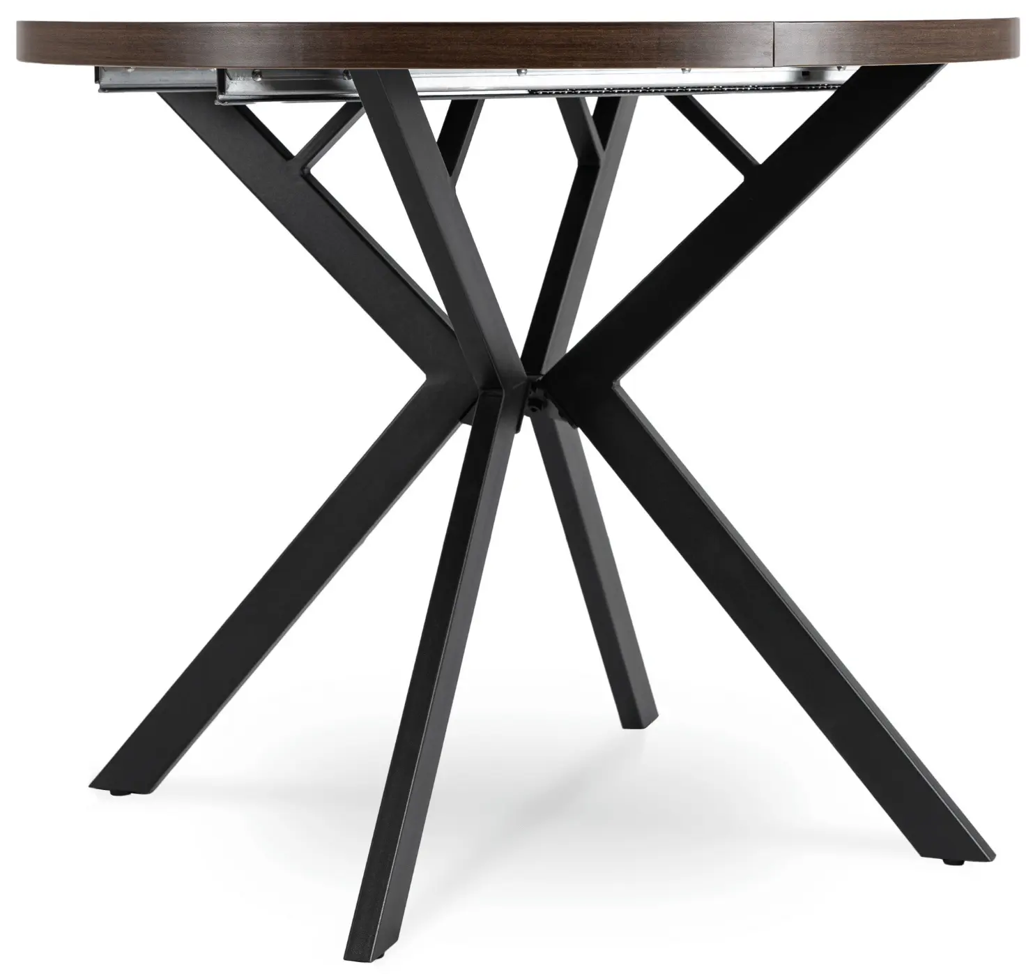 Стол раскладной Mebel Elite Lugo 90-190 (Walnut/Back) - 5
