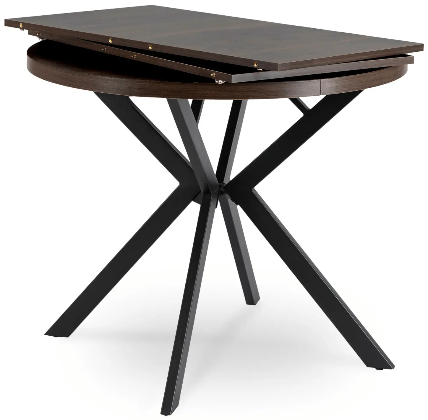 Стол раскладной Mebel Elite Lugo 90-190 (Walnut/Back) - 7