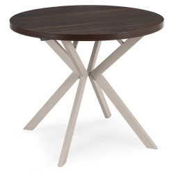 Masa extensibila Mebel Elite Lugo 90-190 (Walnut/Cashmere) Thumb