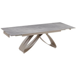 Стол раскладной Mebel Elite Luigi 160/240 (Grey Marble/Cashmere) Thumb
