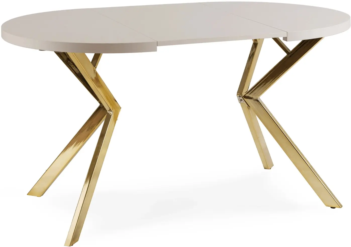 Стол раскладной Mebel Elite Lukas 100/250 (Cashmere/Gold) - 4