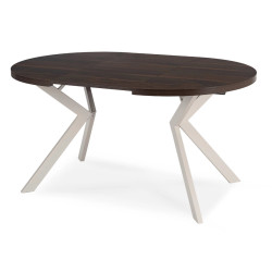 Masa extensibila Mebel Elite Lukas 100-250 (Walnut/Cashmere) Thumb