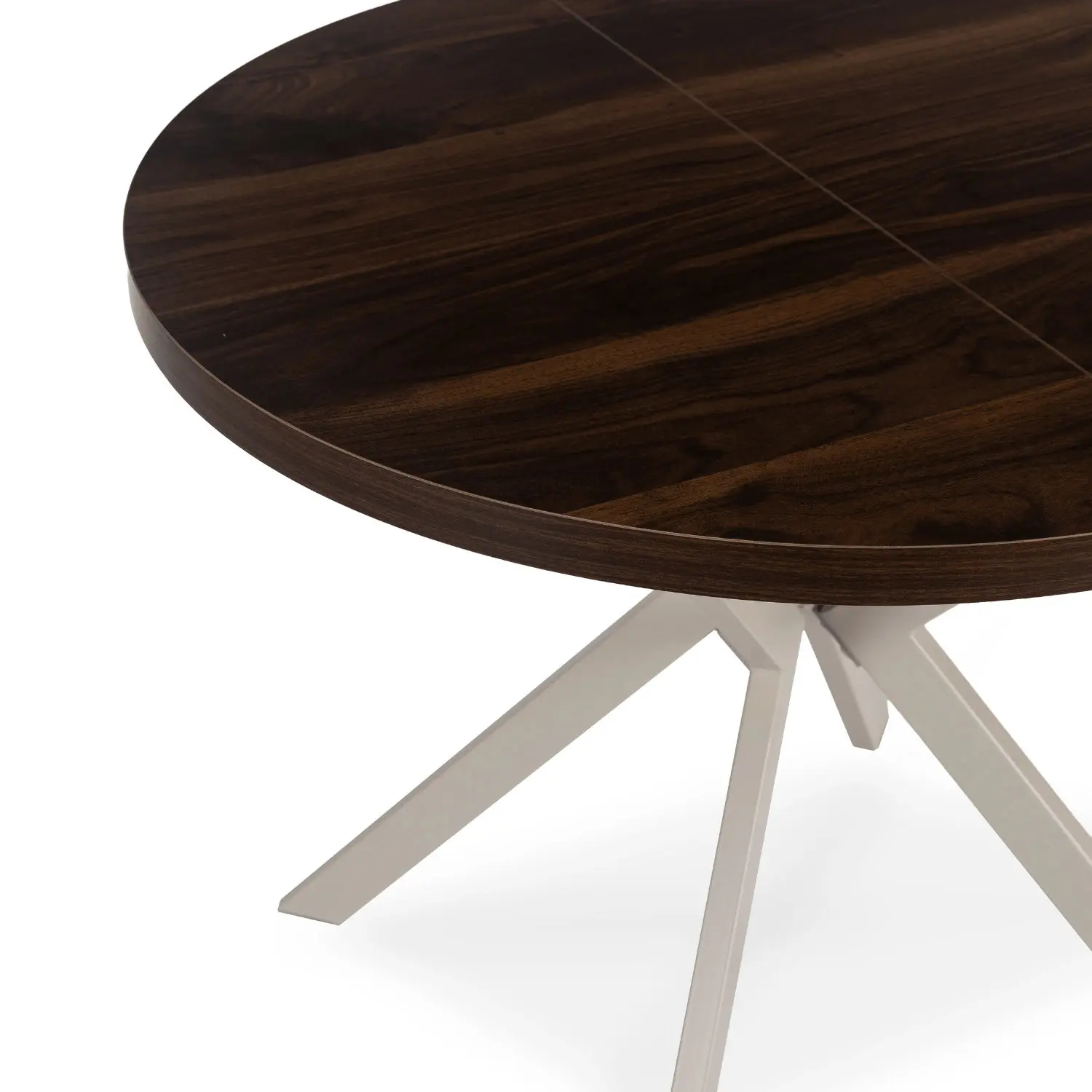 Masa extensibila Mebel Elite Lukas 100-250 (Walnut/Cashmere) - 7