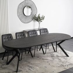 Masa extensibila Mebel Elite Lukas 250 (Black) Thumb