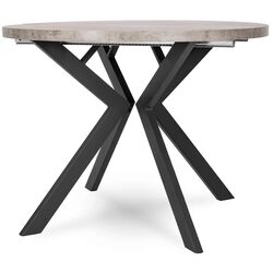 Masa extensibila Mebel Elite Lukas 250 (Concrete/Black) Thumb