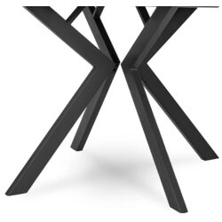 Masa extensibila Mebel Elite Lukas 250 (Golden Oak/Black) Thumb