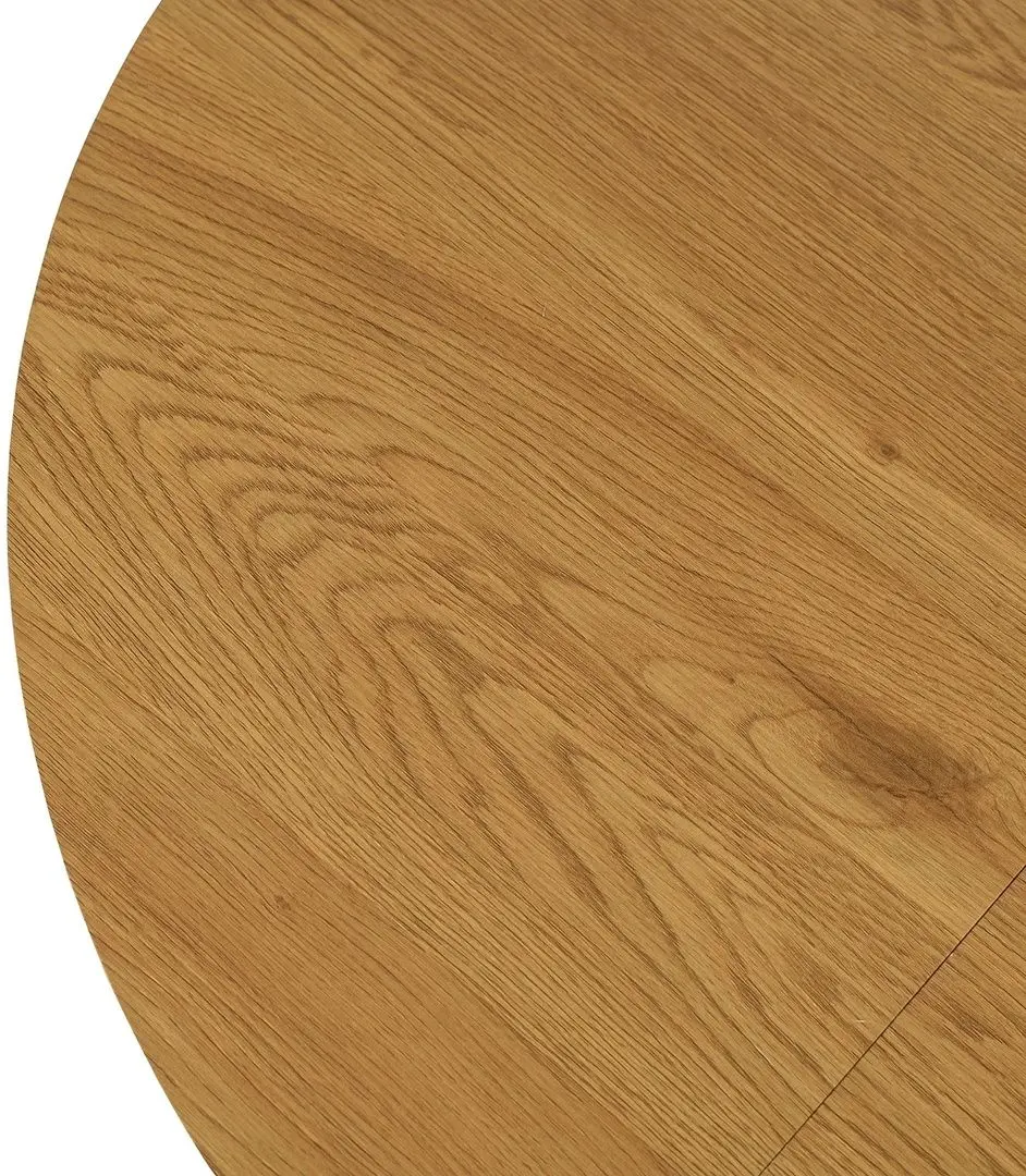 Masa extensibila Mebel Elite Lukas 250 (Golden Oak/Black)