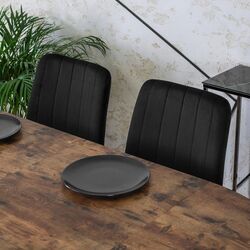 Masa extensibila Mebel Elite Lukas 250 (Rustic Oak/Black) Thumb