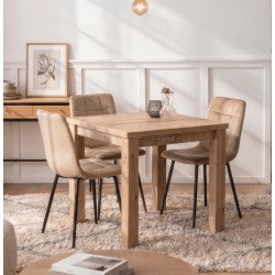Стол раскладной Mebel Elite Max 80/160 (Artisan Oak)