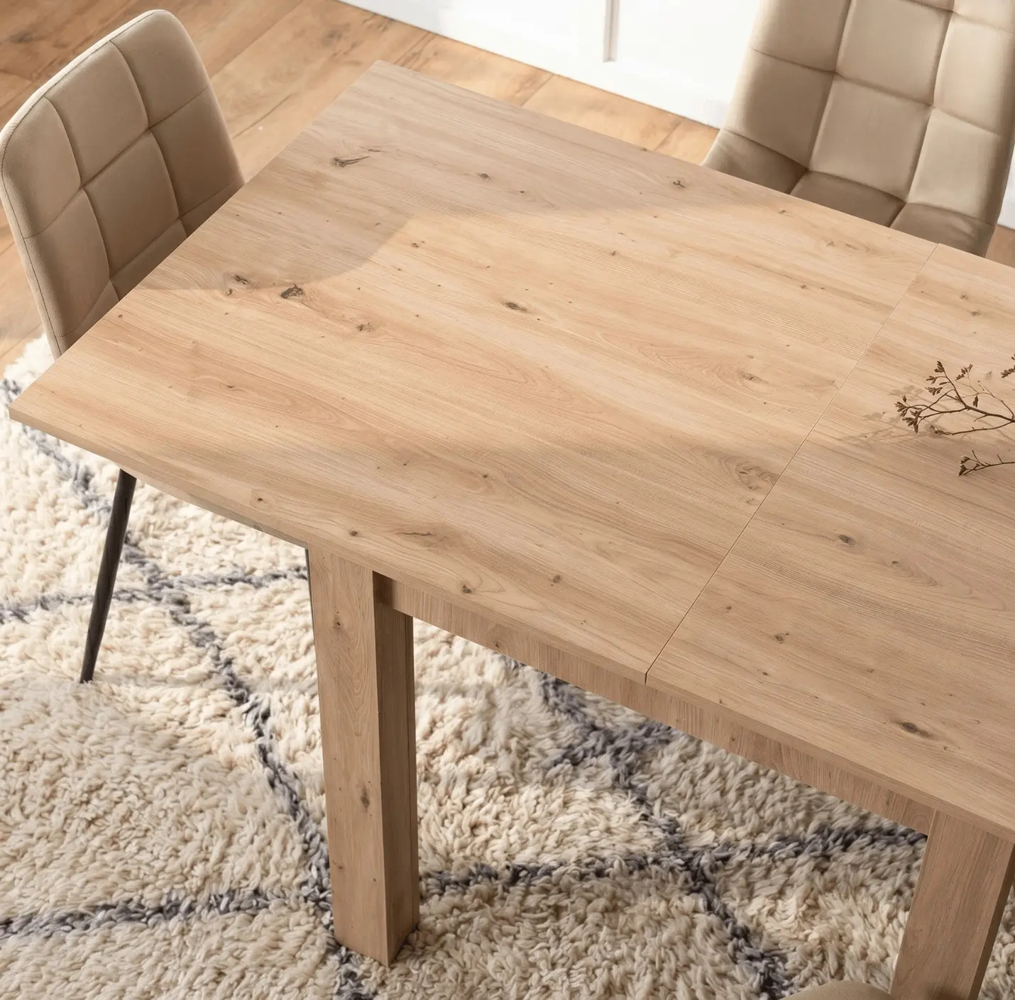 Стол раскладной Mebel Elite Max 80/160 (Artisan Oak) - 6